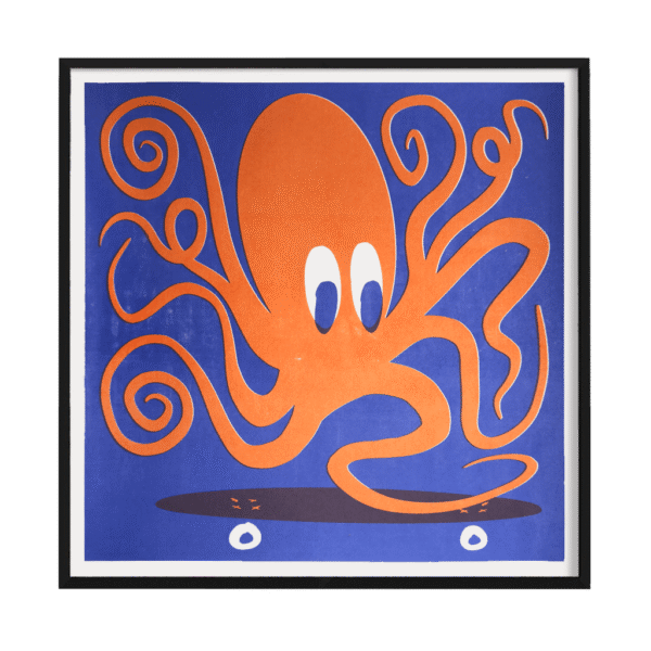 Poster – Octopus (Blue)