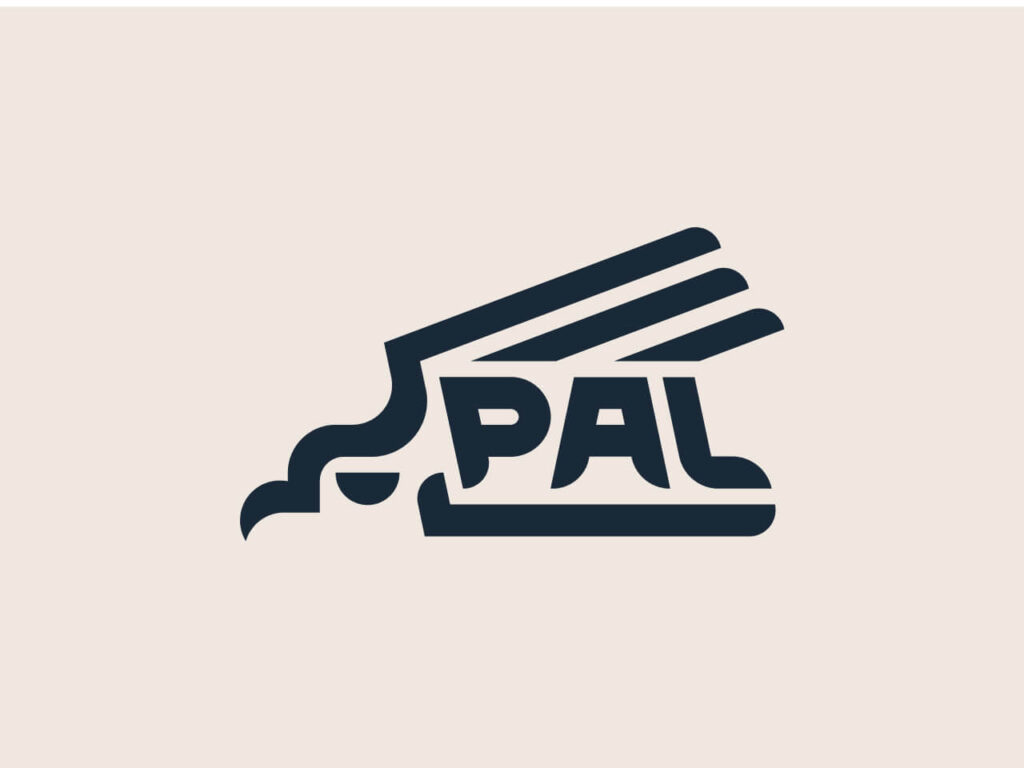 Projekt logo dla marki PAL