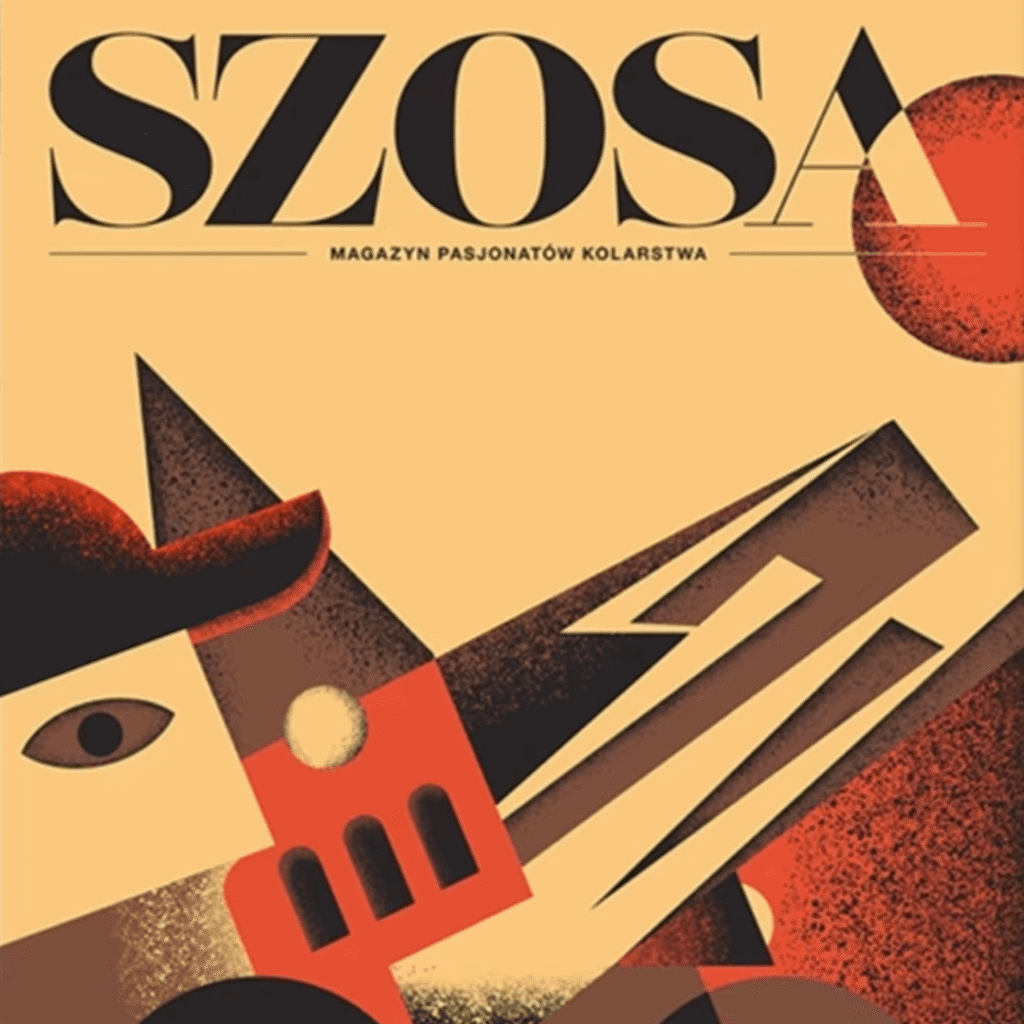 Illustration for the cover of Szosa magazine, variant 1