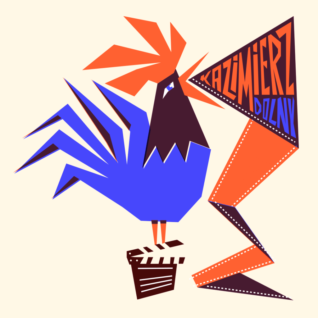 Graphic design for a museum in Kazimierz Dolny, variant 1