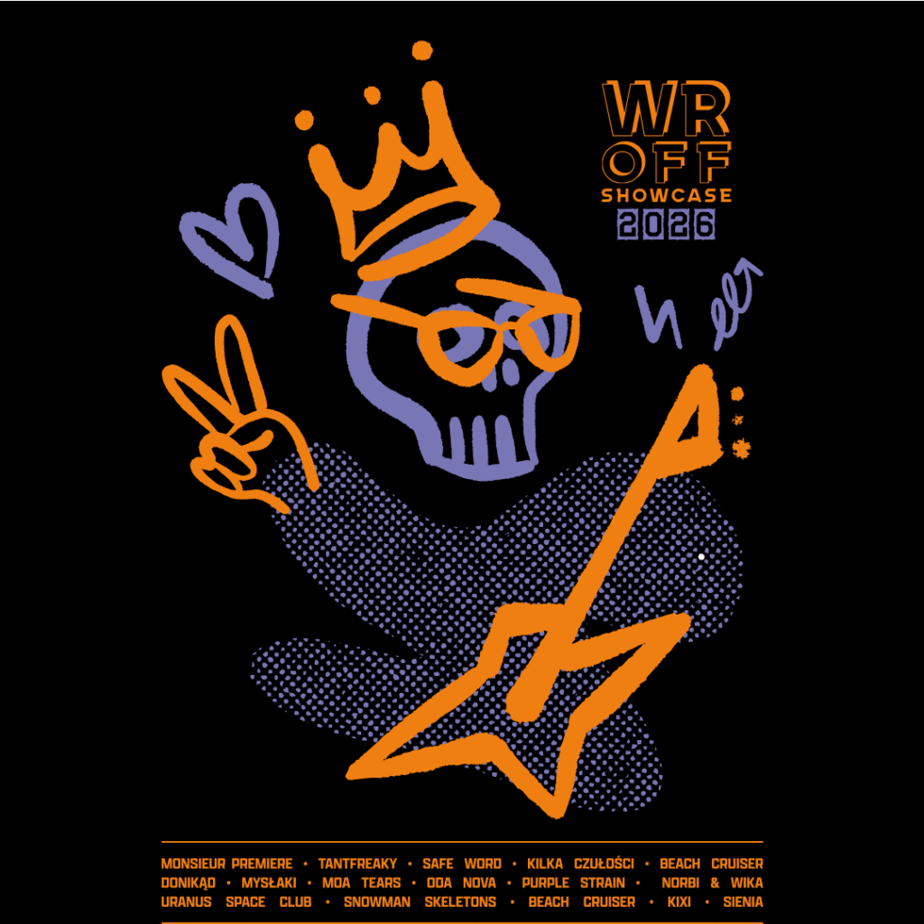 Graphic design for the Wroff Showcase 2026 festival, variant 1