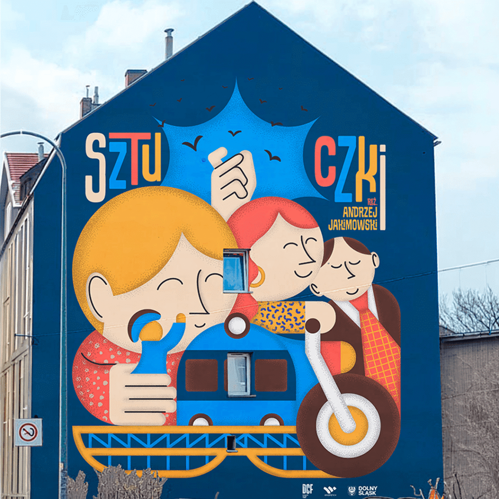 Competition mural graphic design, variant 2