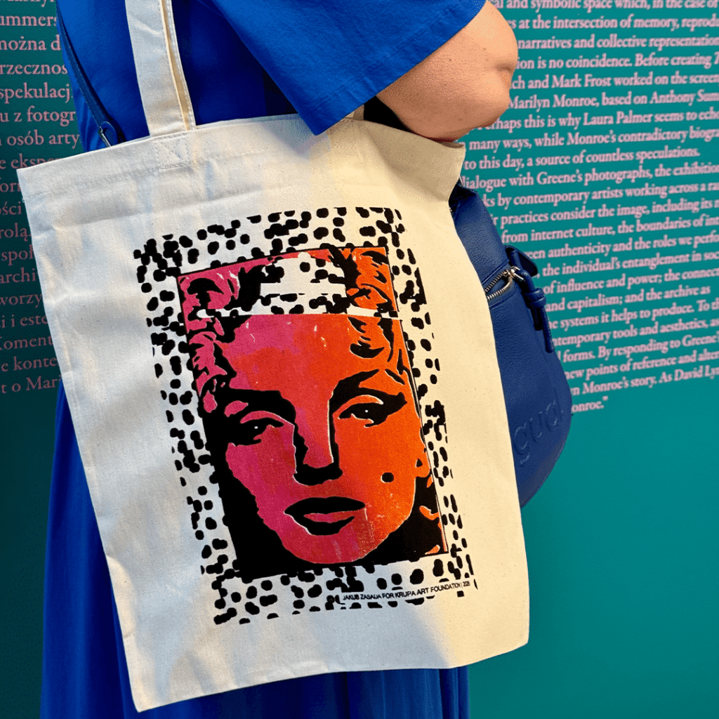 Warsztaty artystyczne dla instytucji kultury – warsztaty sitodruku towarzyszące wystawie o Marilyn Monroe w Muzeum KRUPA ART FOUNDATION